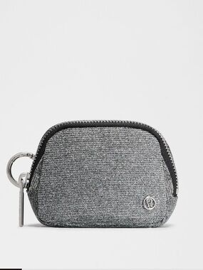 Lululemon Everywhere Belt Bag Nano Glitter Dark‎ Silver NWT